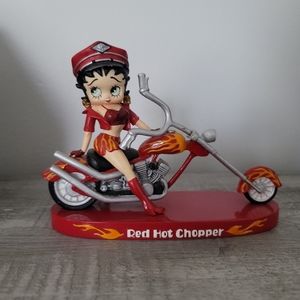 Betty Boop "Red Hot Chopper" figurine